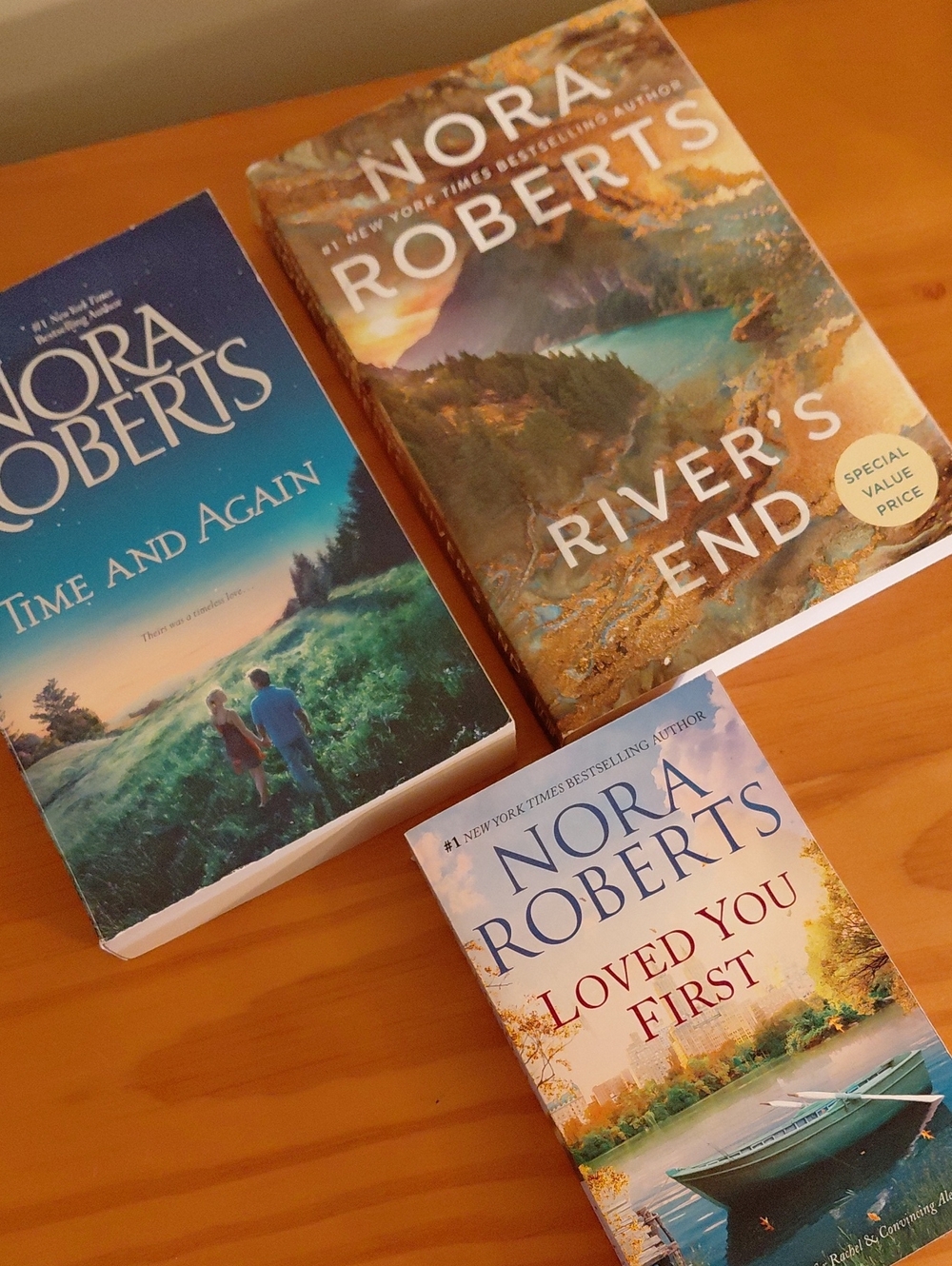 3 Nora Roberts Paperbacks